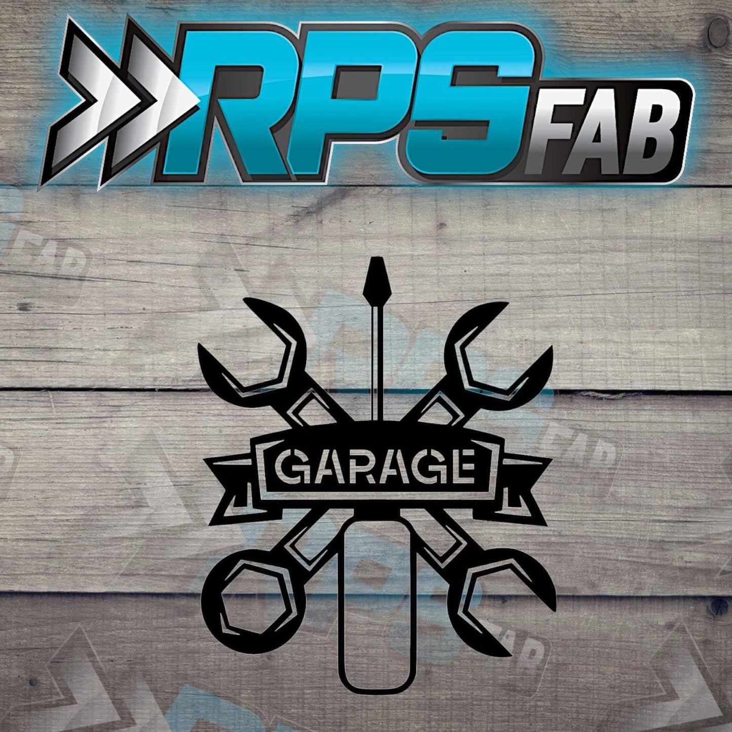 Garage Metal Sign V5 - RPS Fab