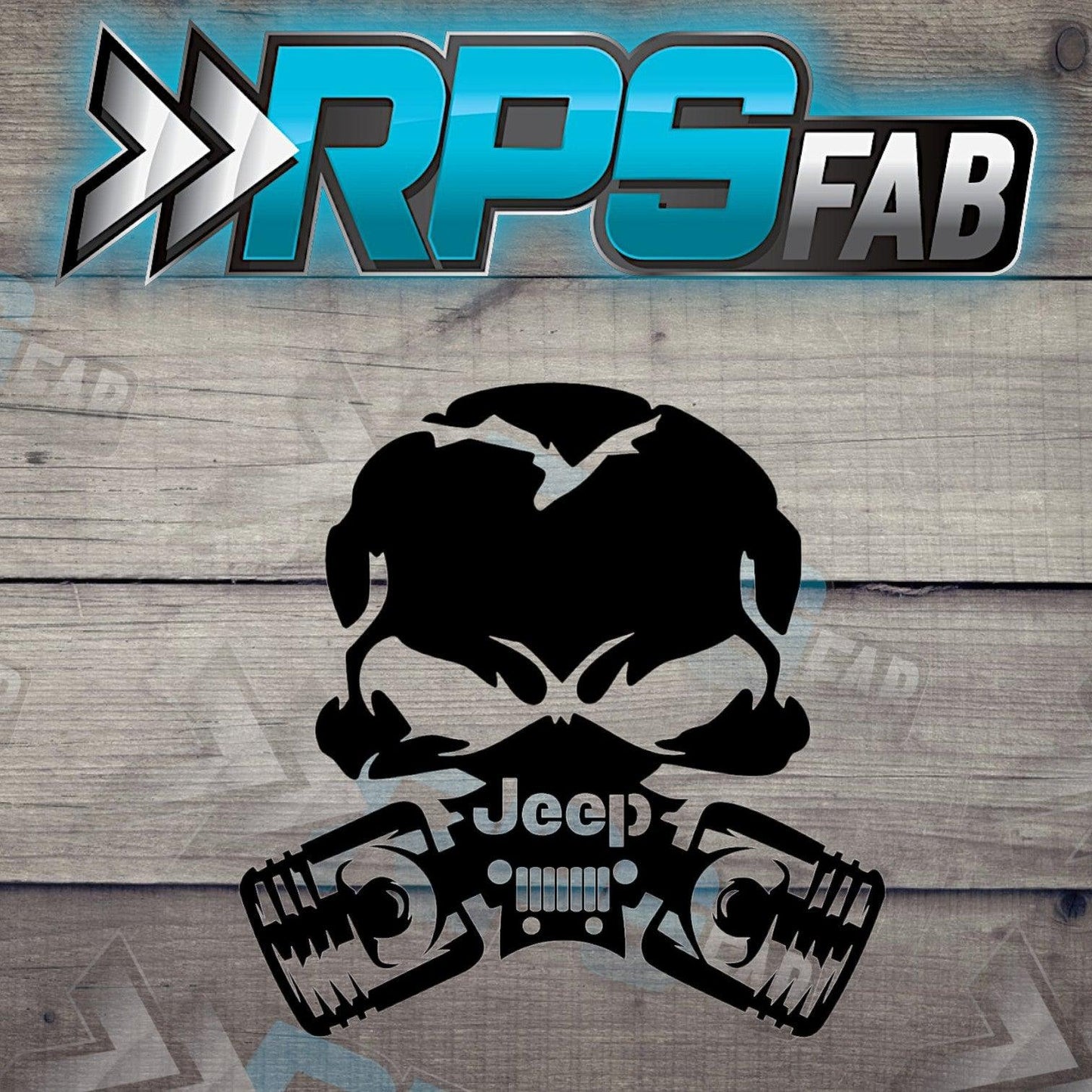 Jeep Skull Metal Art - RPS Fab