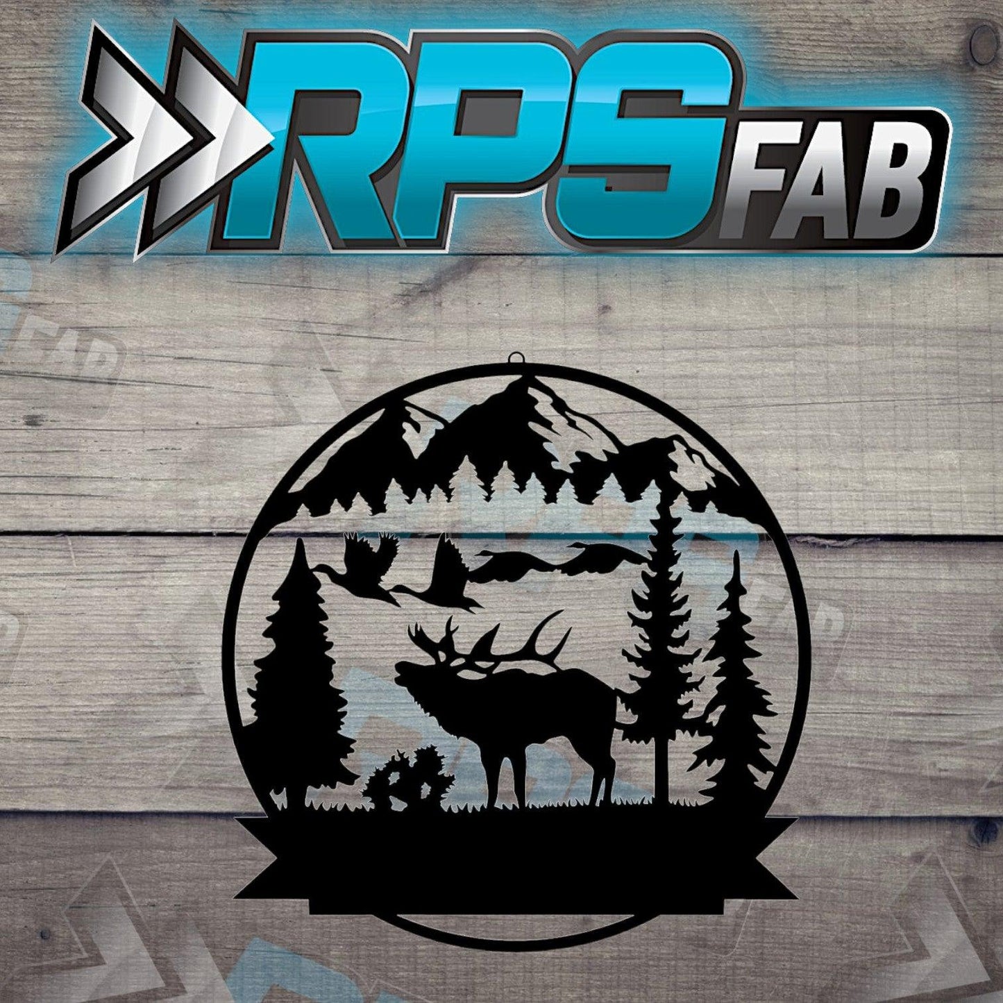 Monogram Metal Signs V5 - RPS Fab