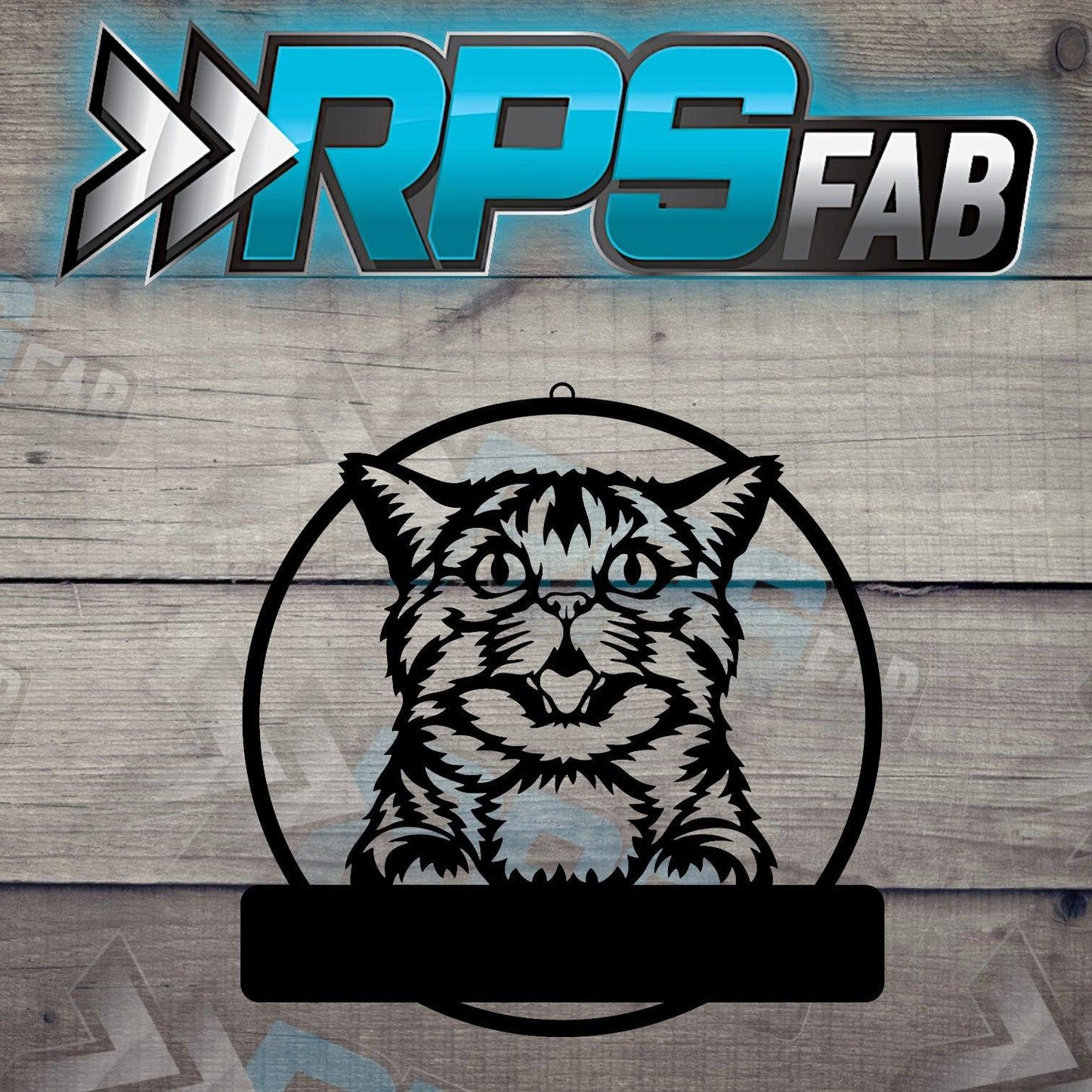 Monogram Metal Signs V8 - RPS Fab