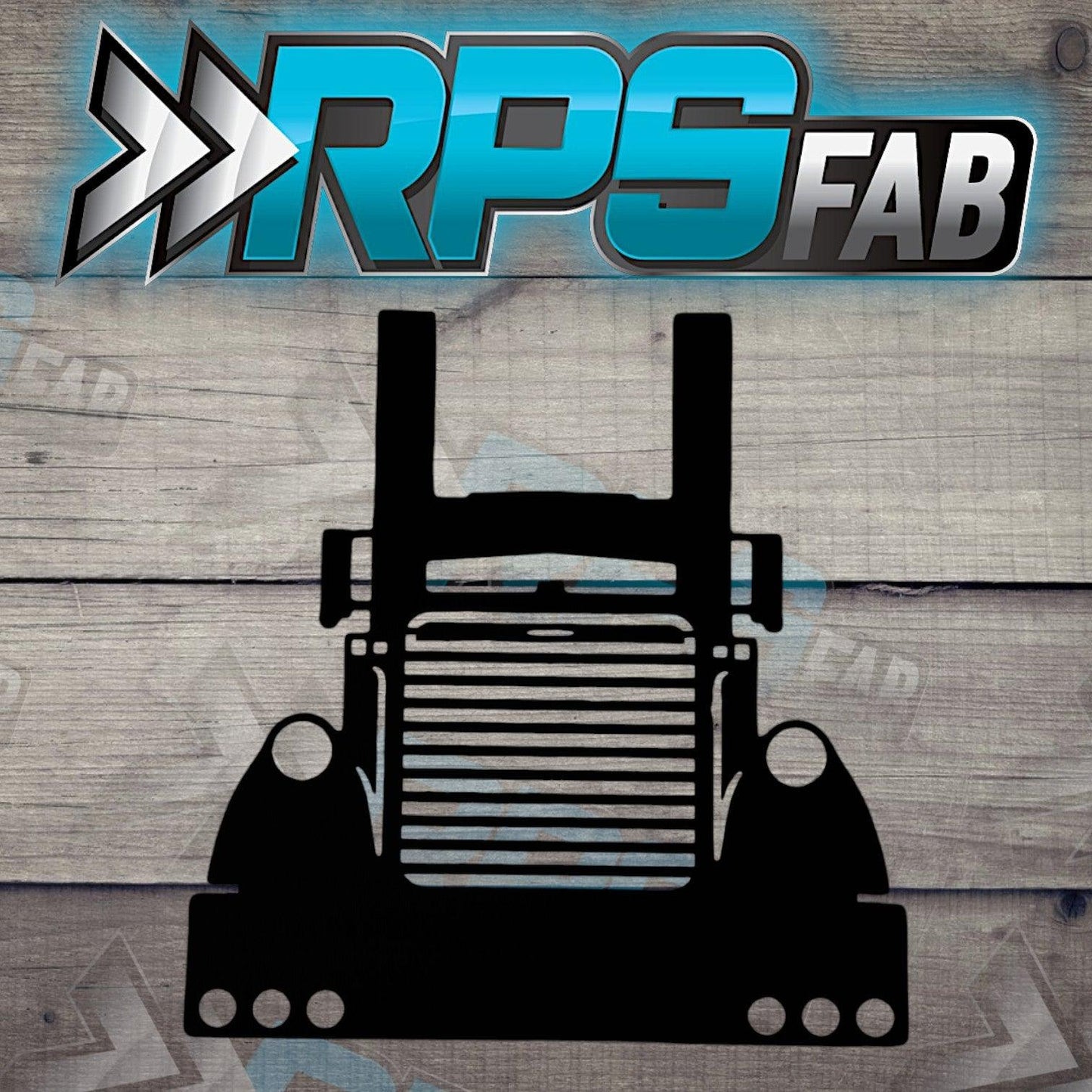 Precision-Crafted Metal Truck Sign - RPS Fab