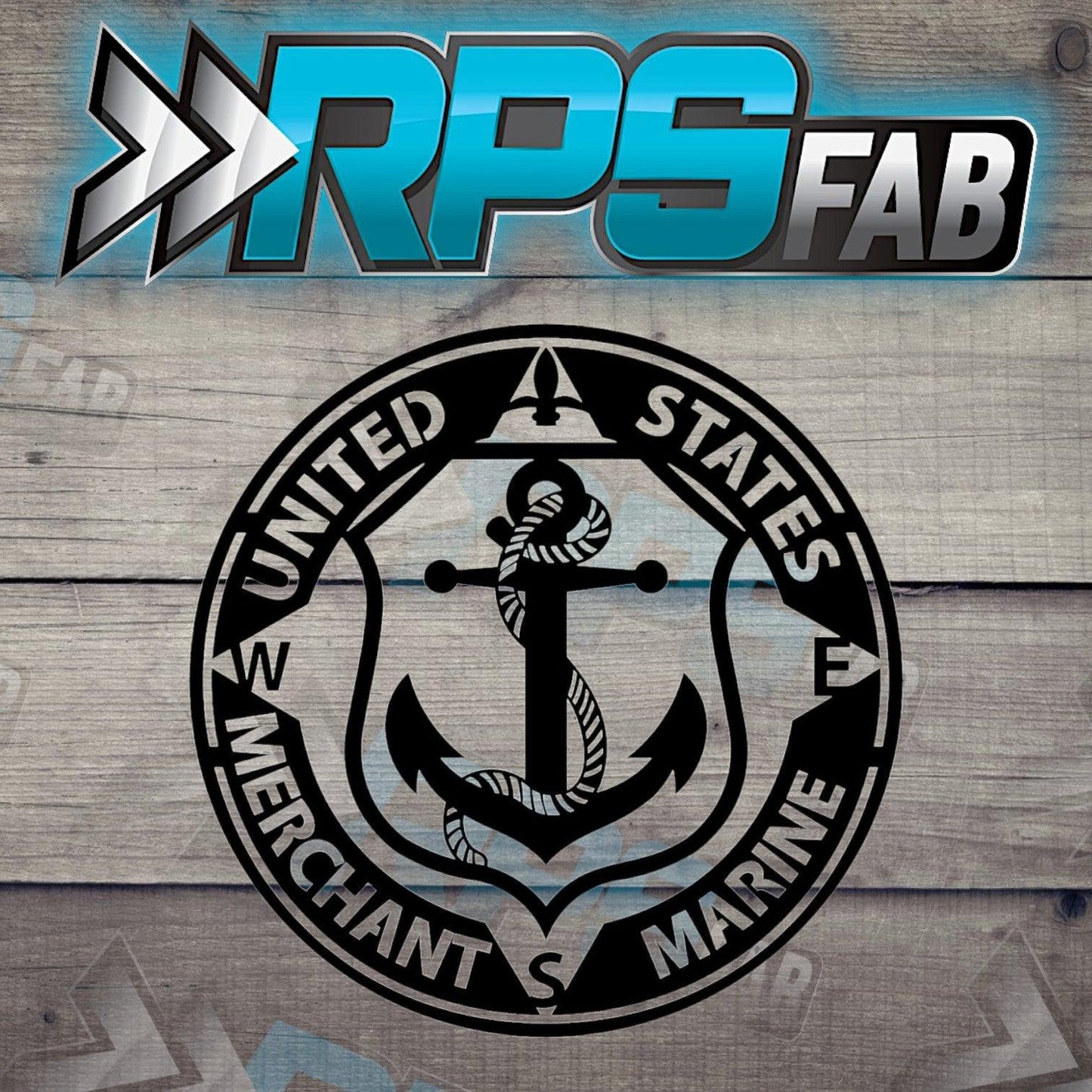 U.S. Armed Forces Emblem Metal Art Sign- Marine Corps v3 - RPS Fab