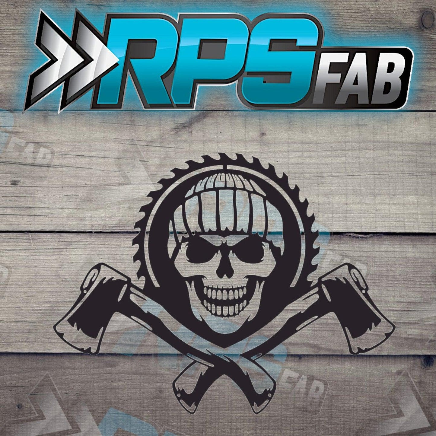 Axe Theme Metal Sign V2 - RPS Fab