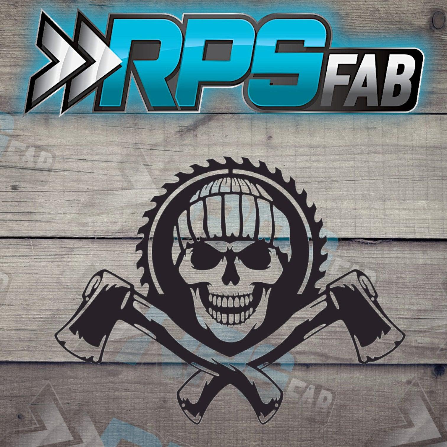 Axe Theme Metal Sign V2 - RPS Fab