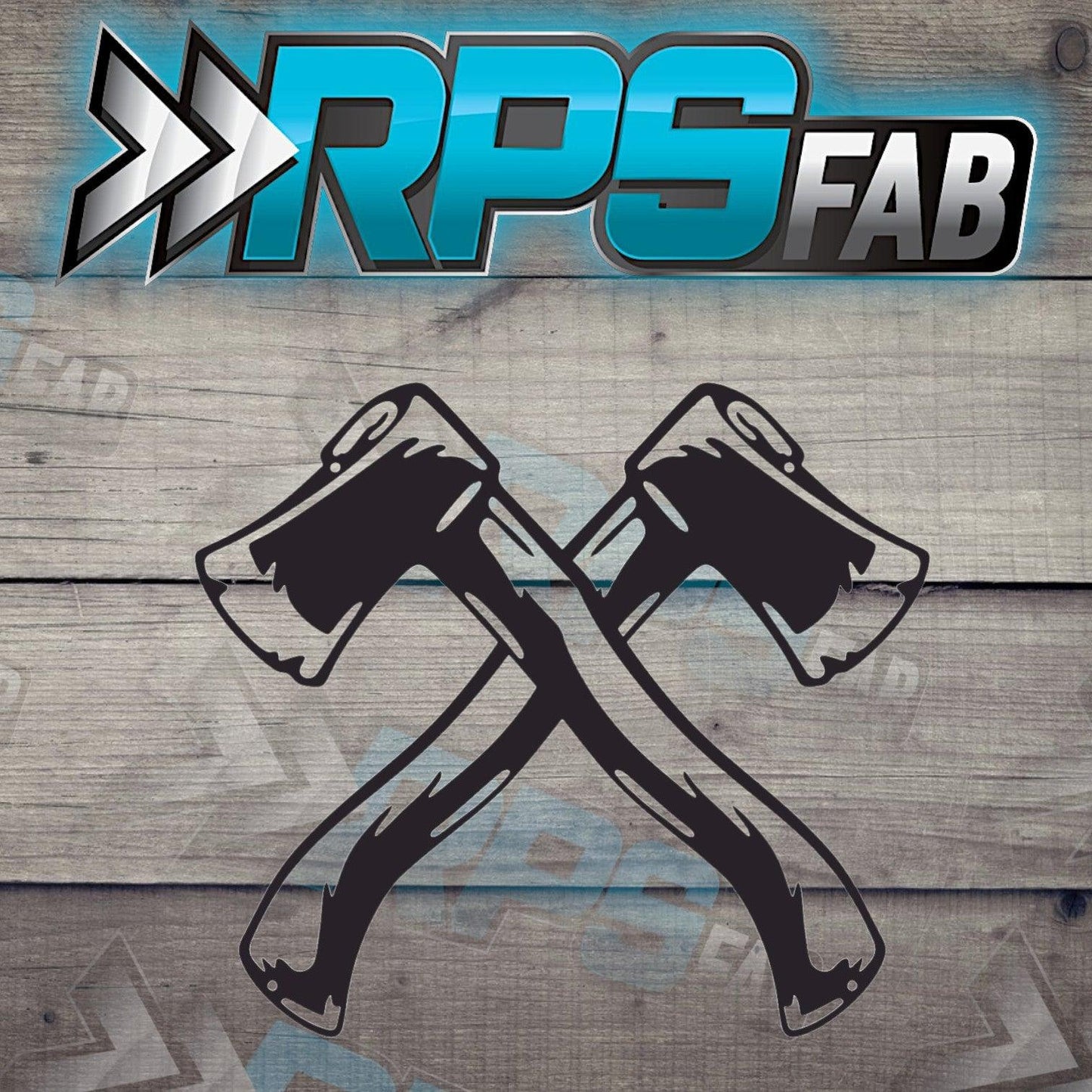 Axe Theme Metal Sign V3 - RPS Fab