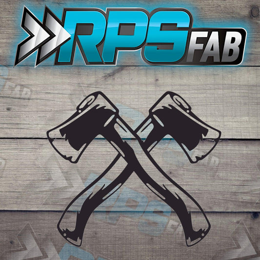 Axe Theme Metal Sign V3 - RPS Fab
