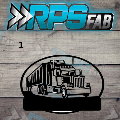 Big Rig and Truck Metal Sign Collection- Monogram - RPS Fab