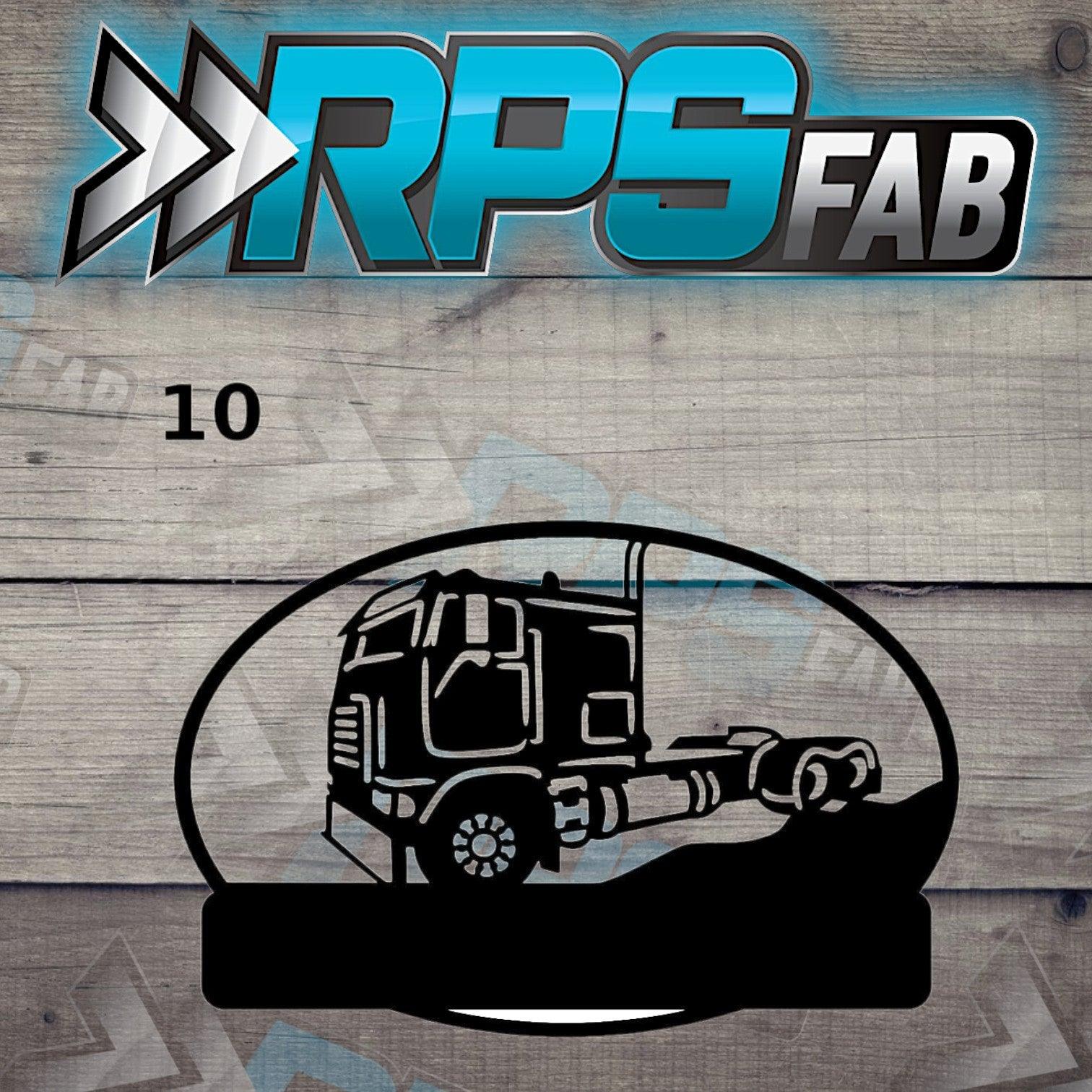 Big Rig and Truck Metal Sign Collection- Monogram - RPS Fab