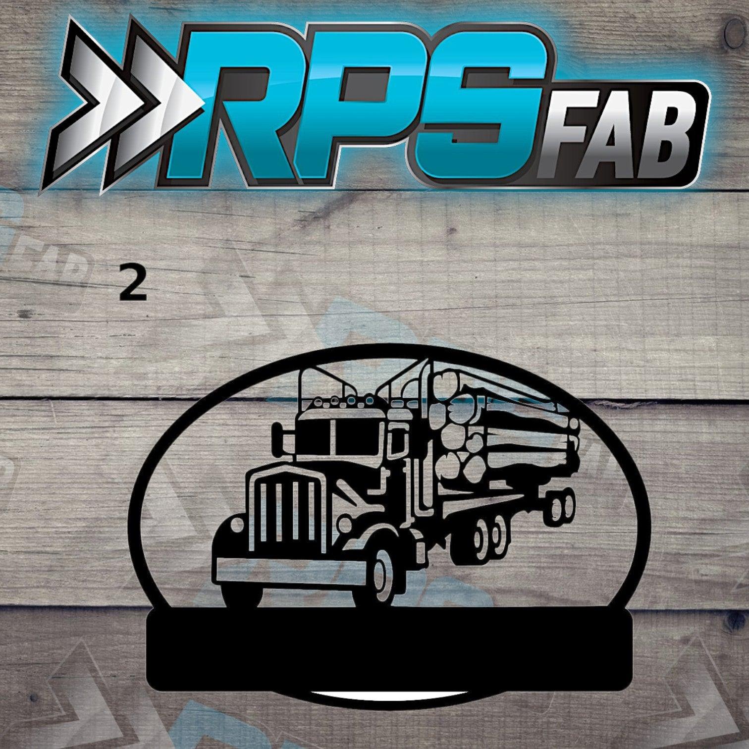 Big Rig and Truck Metal Sign Collection- Monogram - RPS Fab