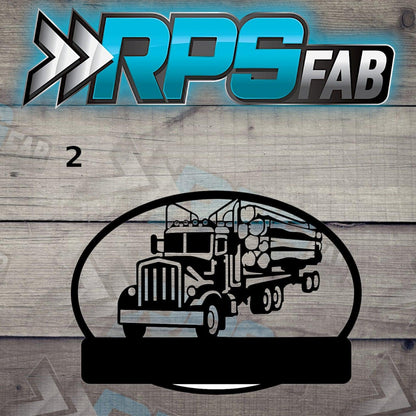 Big Rig and Truck Metal Sign Collection- Monogram - RPS Fab