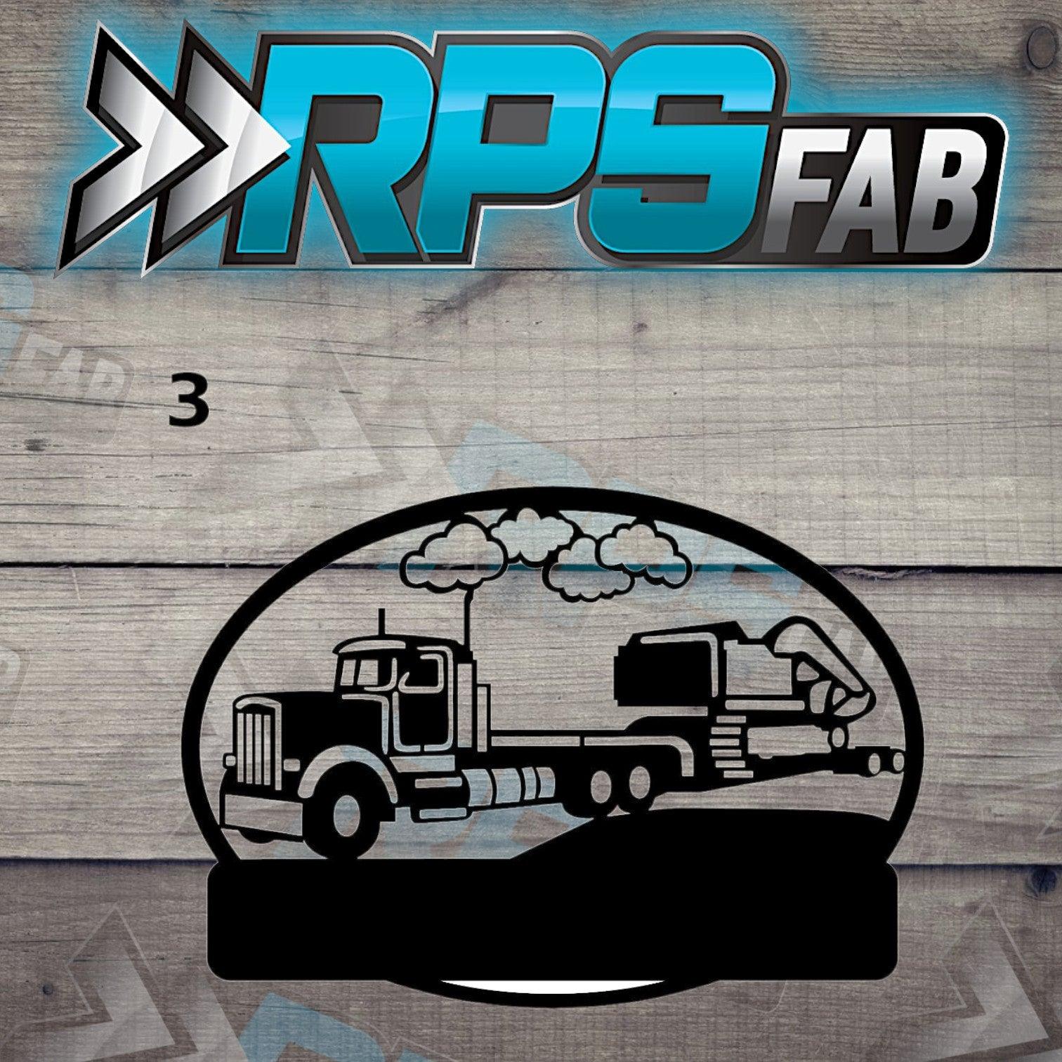 Big Rig and Truck Metal Sign Collection- Monogram - RPS Fab