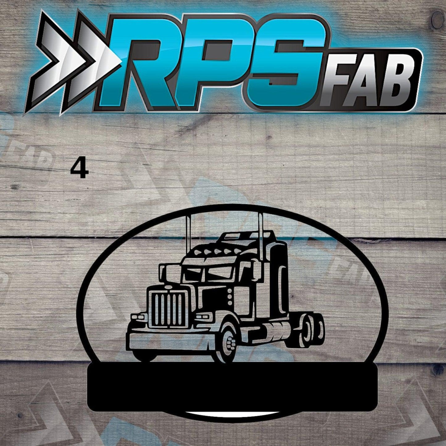 Big Rig and Truck Metal Sign Collection- Monogram - RPS Fab