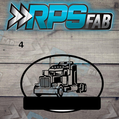 Big Rig and Truck Metal Sign Collection- Monogram - RPS Fab