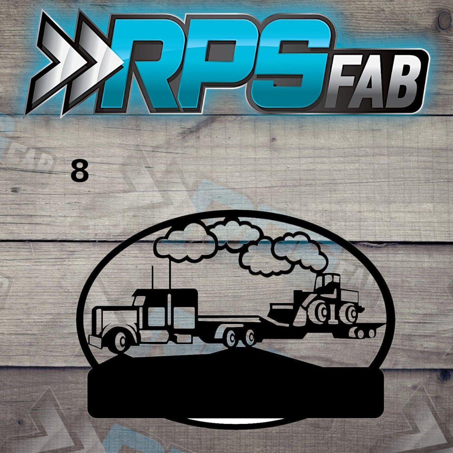 Big Rig and Truck Metal Sign Collection- Monogram - RPS Fab