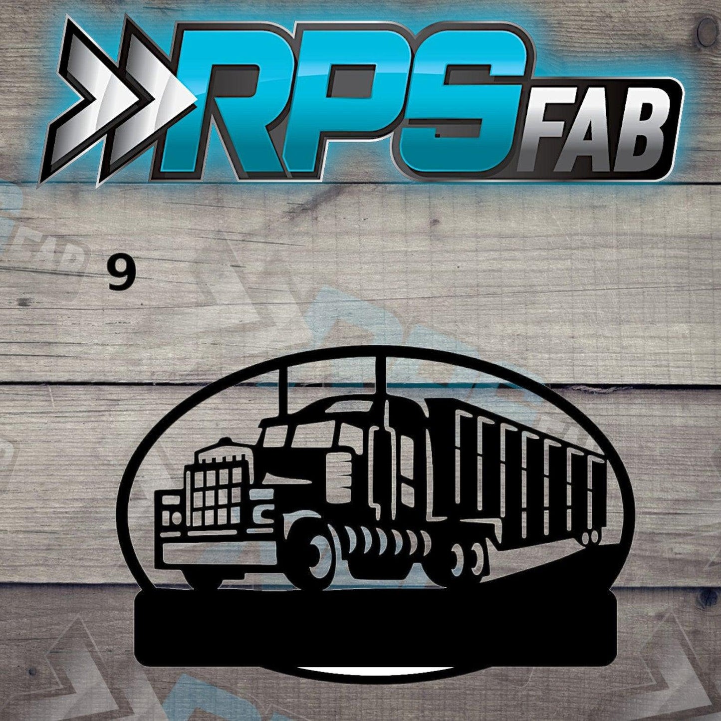 Big Rig and Truck Metal Sign Collection- Monogram - RPS Fab