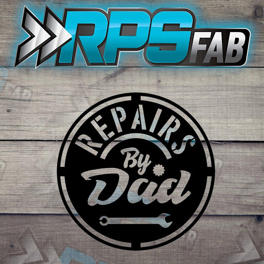 Dads Garage Metal Sign V4 - RPS Fab