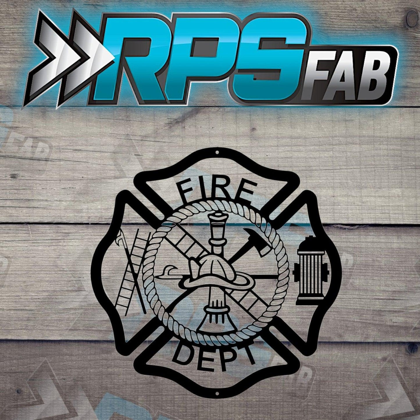 Fire Dept Sign (Version 2) - RPS Fab