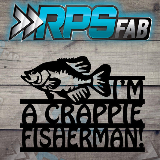 Fish Theme Metal Sign V12 - RPS Fab