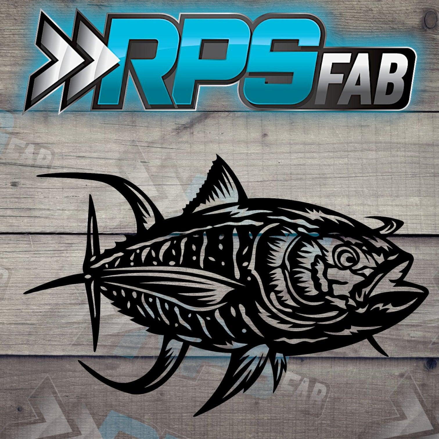 Fish Theme Metal Sign V3 - RPS Fab
