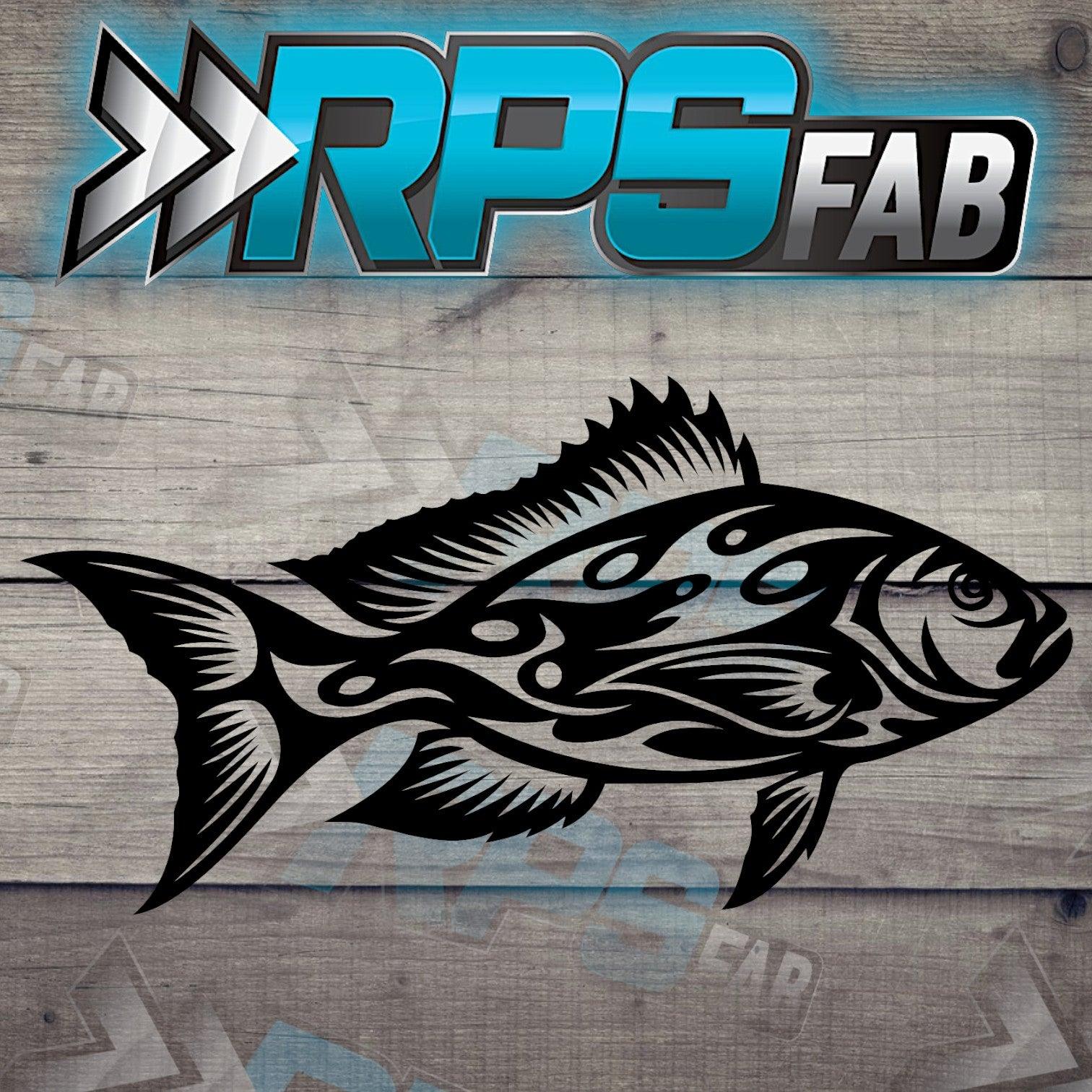 Fish Theme Metal Sign V4 - RPS Fab