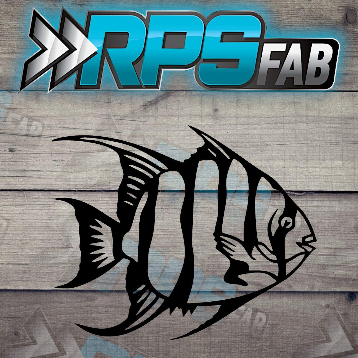 Fish Theme Metal Sign V6 - RPS Fab