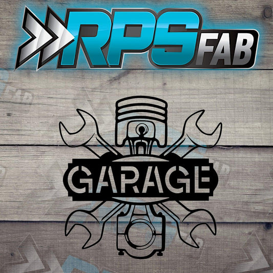 Garage Metal Sign V3 - RPS Fab