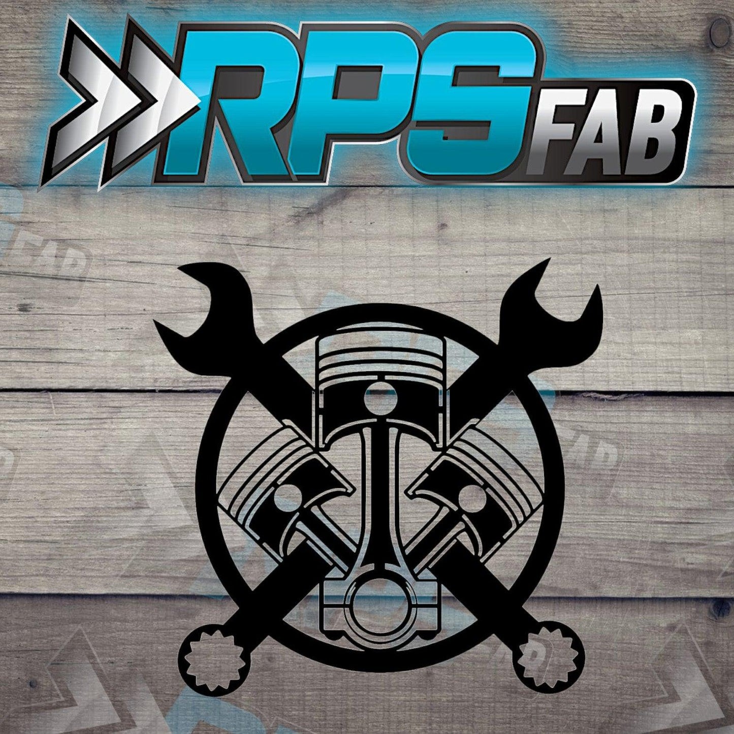 Garage Metal Sign V8 - RPS Fab