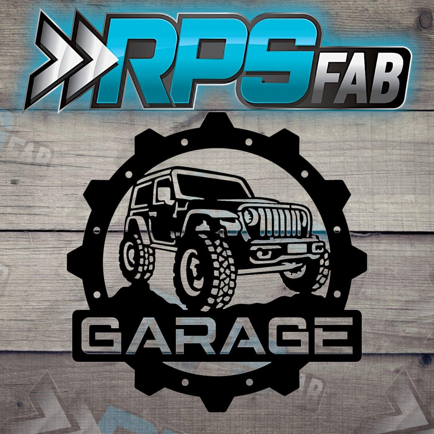 Hotrod Garage Metal Sign - Off-Road Edition - RPS Fab