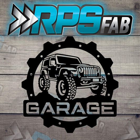 Hotrod Garage Metal Sign - Off-Road Edition - RPS Fab