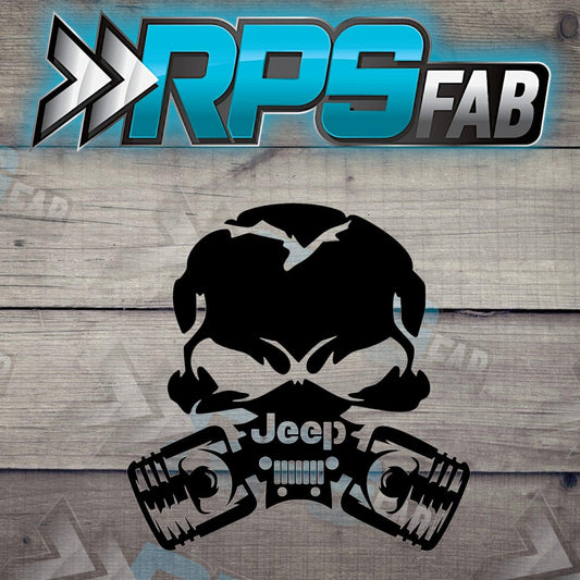 Jeep Skull Metal Art - RPS Fab