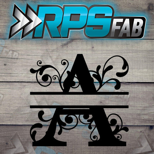 Monogram Metal Letters A-Z - RPS Fab