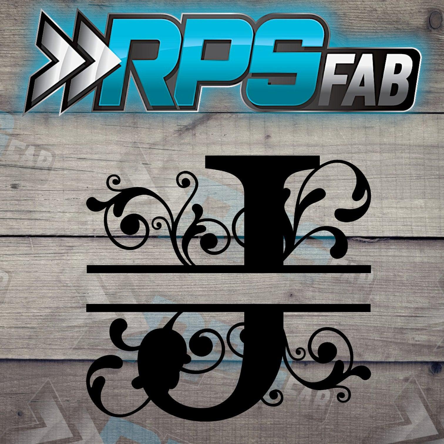 Monogram Metal Letters A-Z - RPS Fab