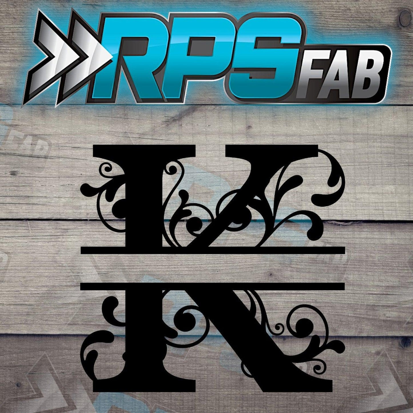 Monogram Metal Letters A-Z - RPS Fab