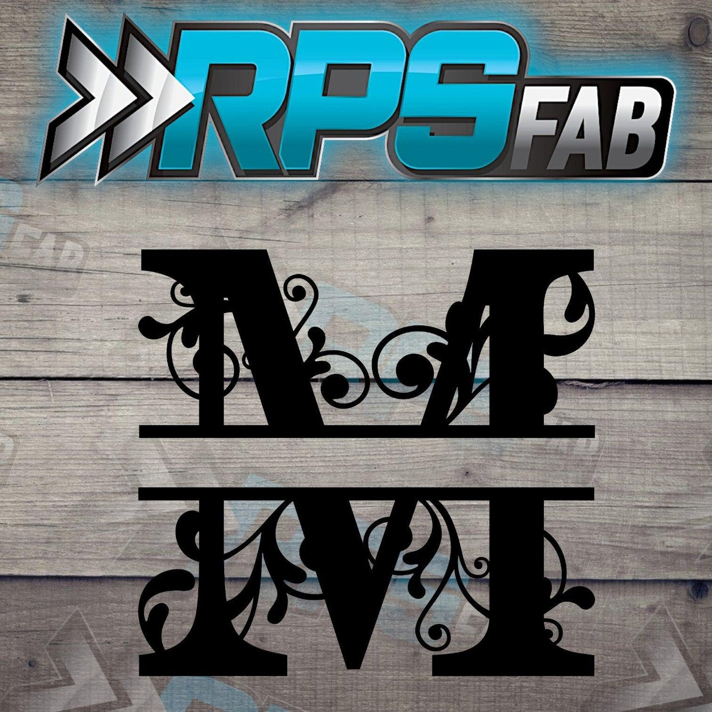 Monogram Metal Letters A-Z - RPS Fab