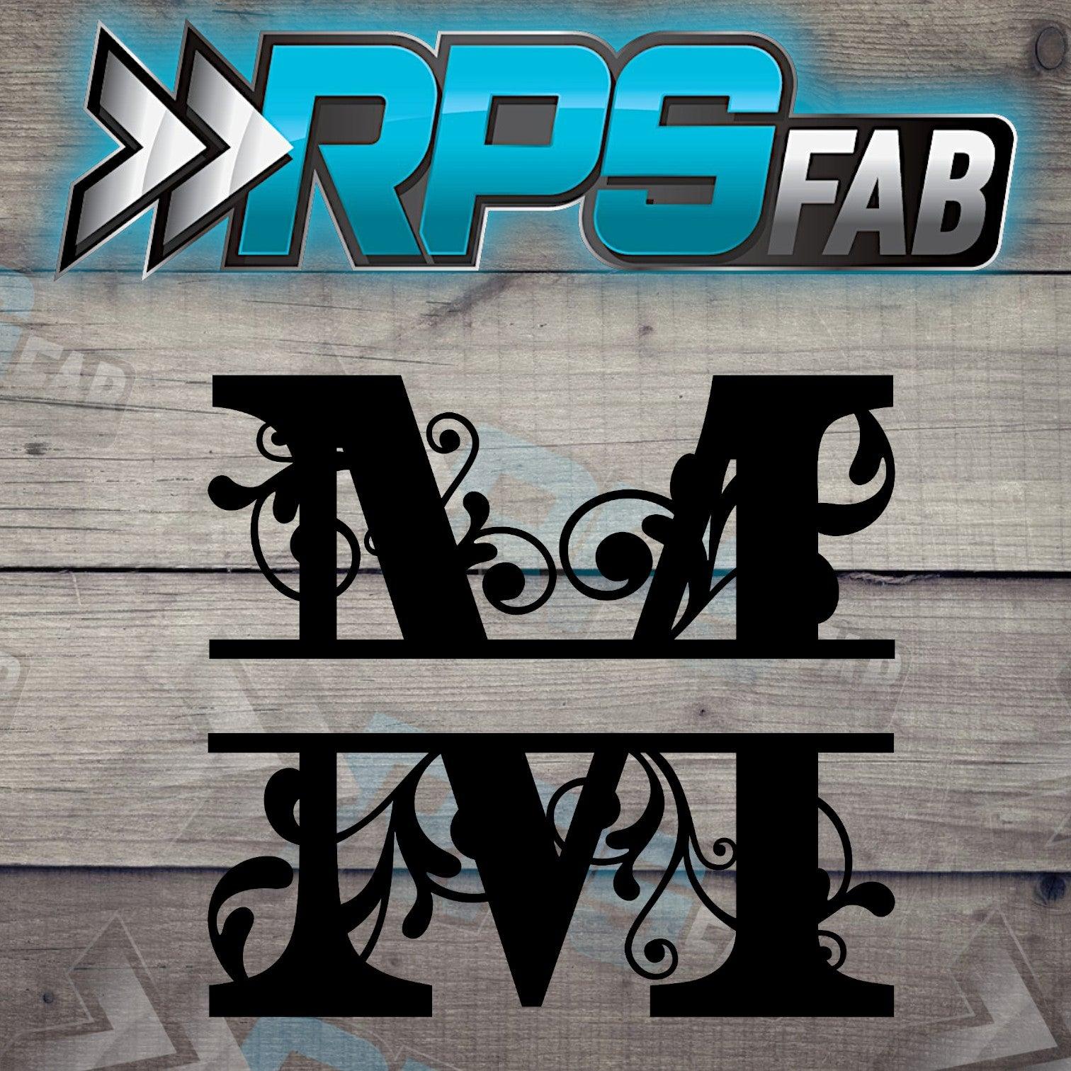 Monogram Metal Letters A-Z - RPS Fab