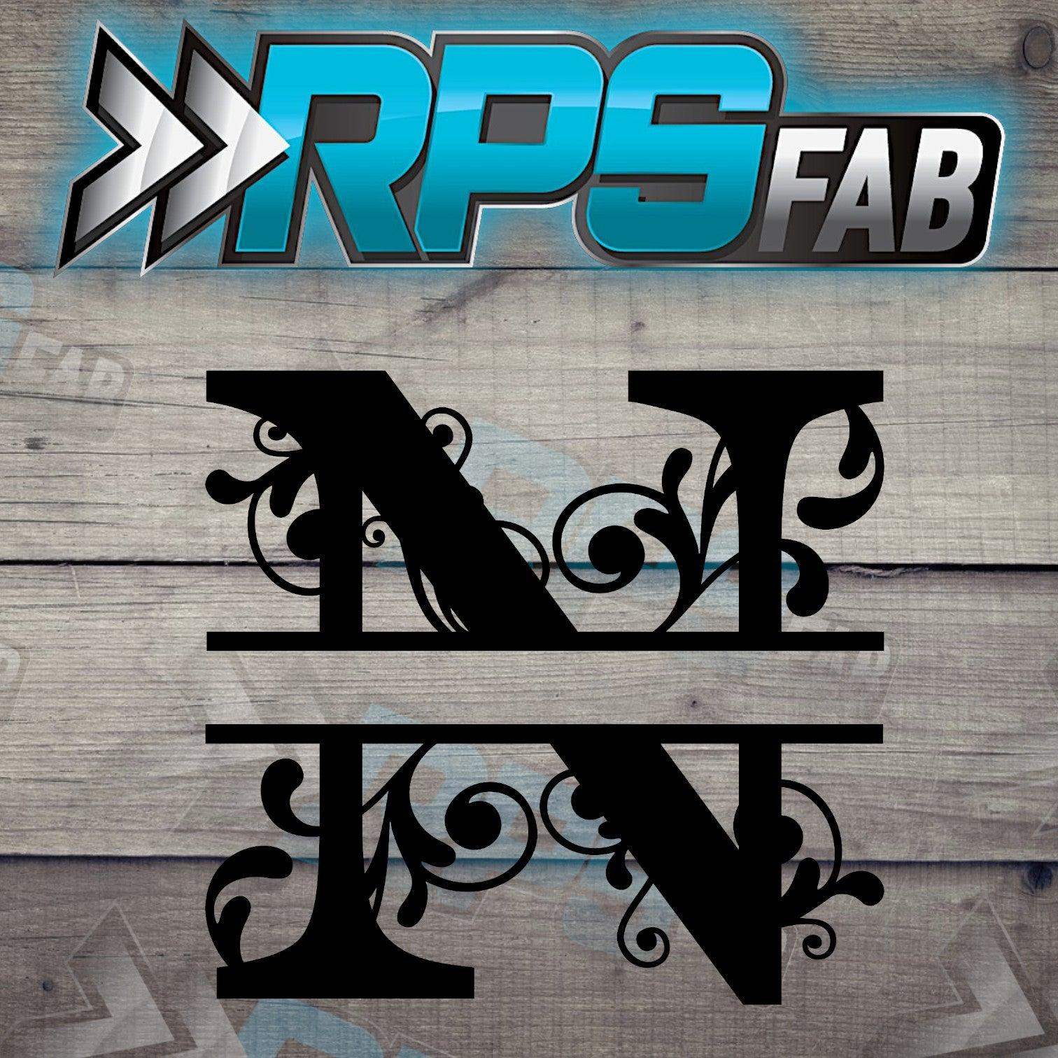 Monogram Metal Letters A-Z - RPS Fab