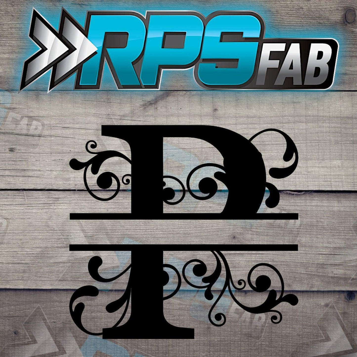 Monogram Metal Letters A-Z - RPS Fab