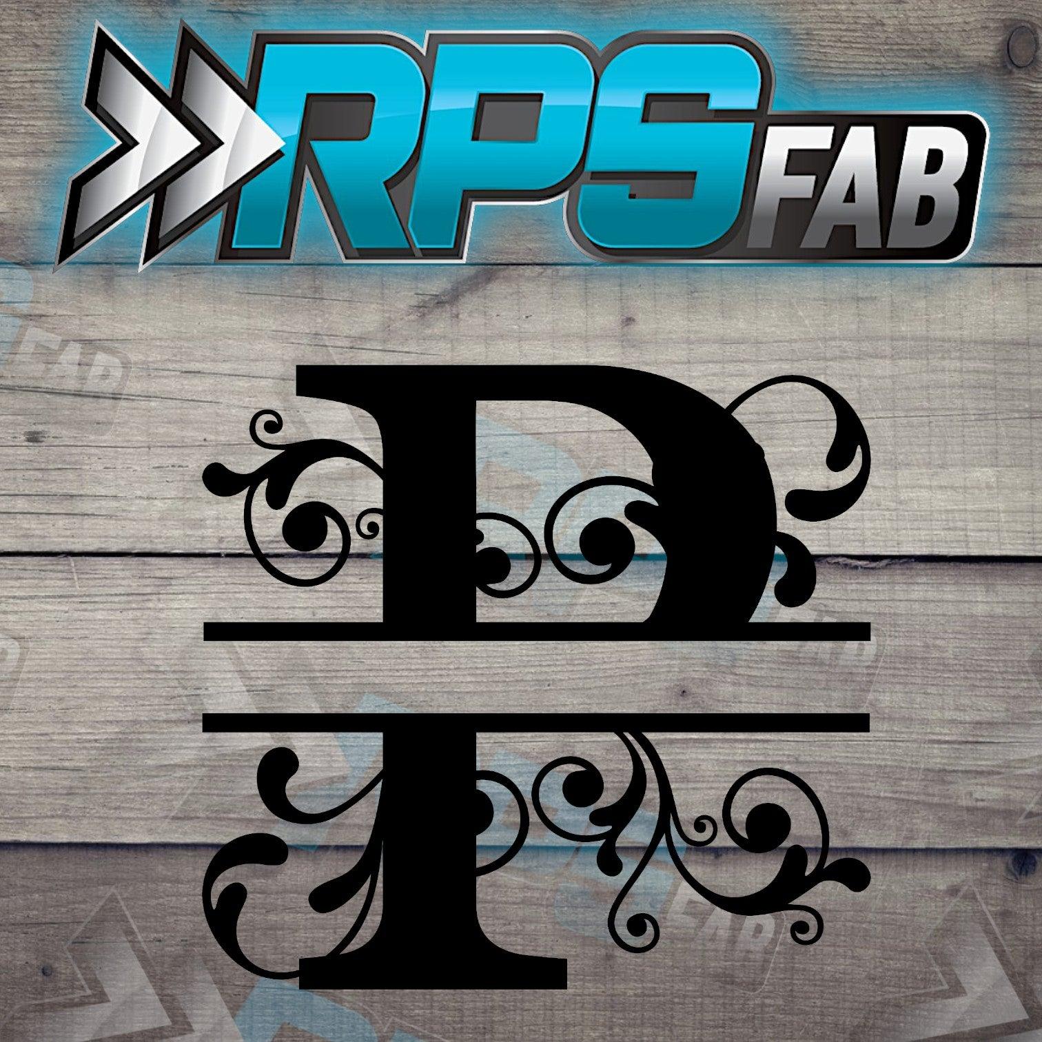 Monogram Metal Letters A-Z - RPS Fab