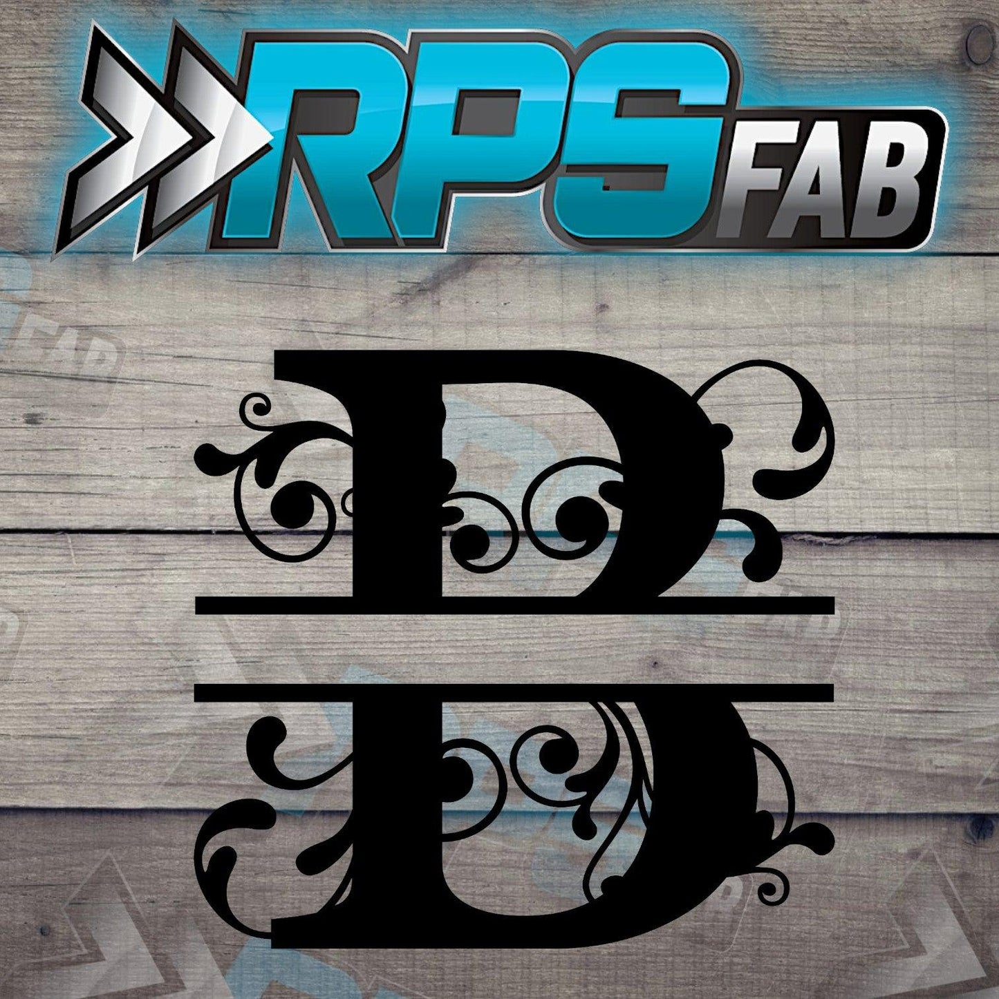 Monogram Metal Letters A-Z - RPS Fab