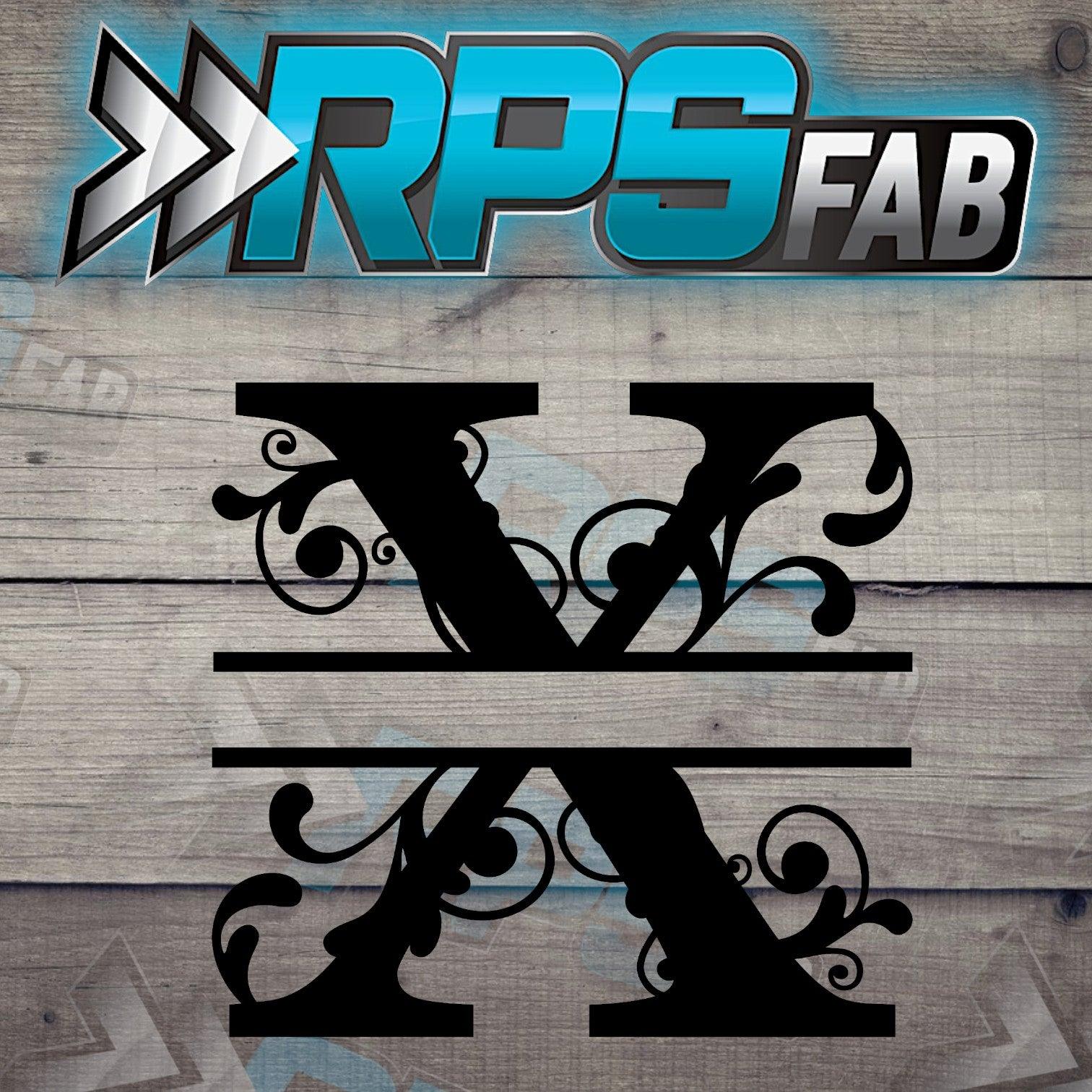 Monogram Metal Letters A-Z - RPS Fab