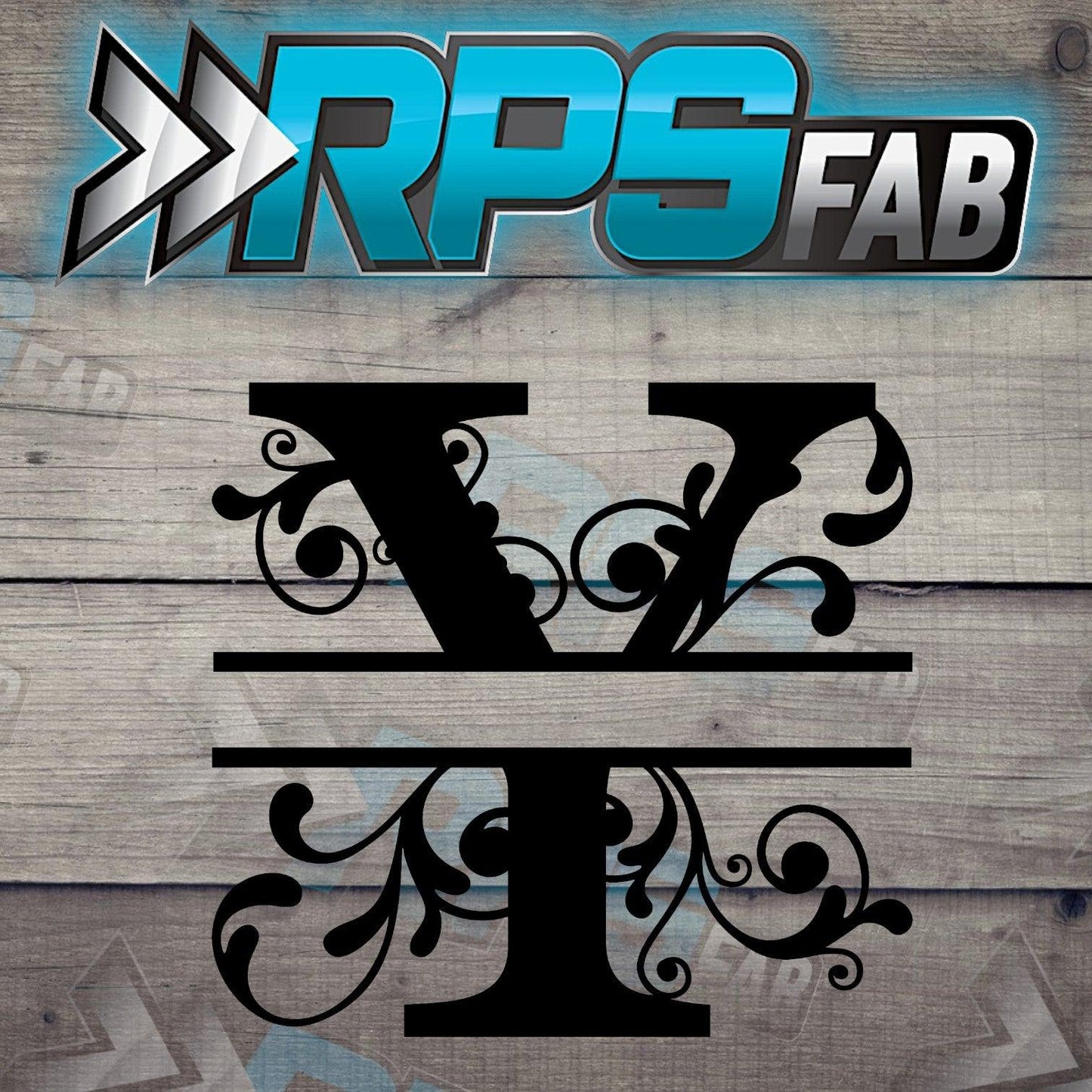 Monogram Metal Letters A-Z - RPS Fab