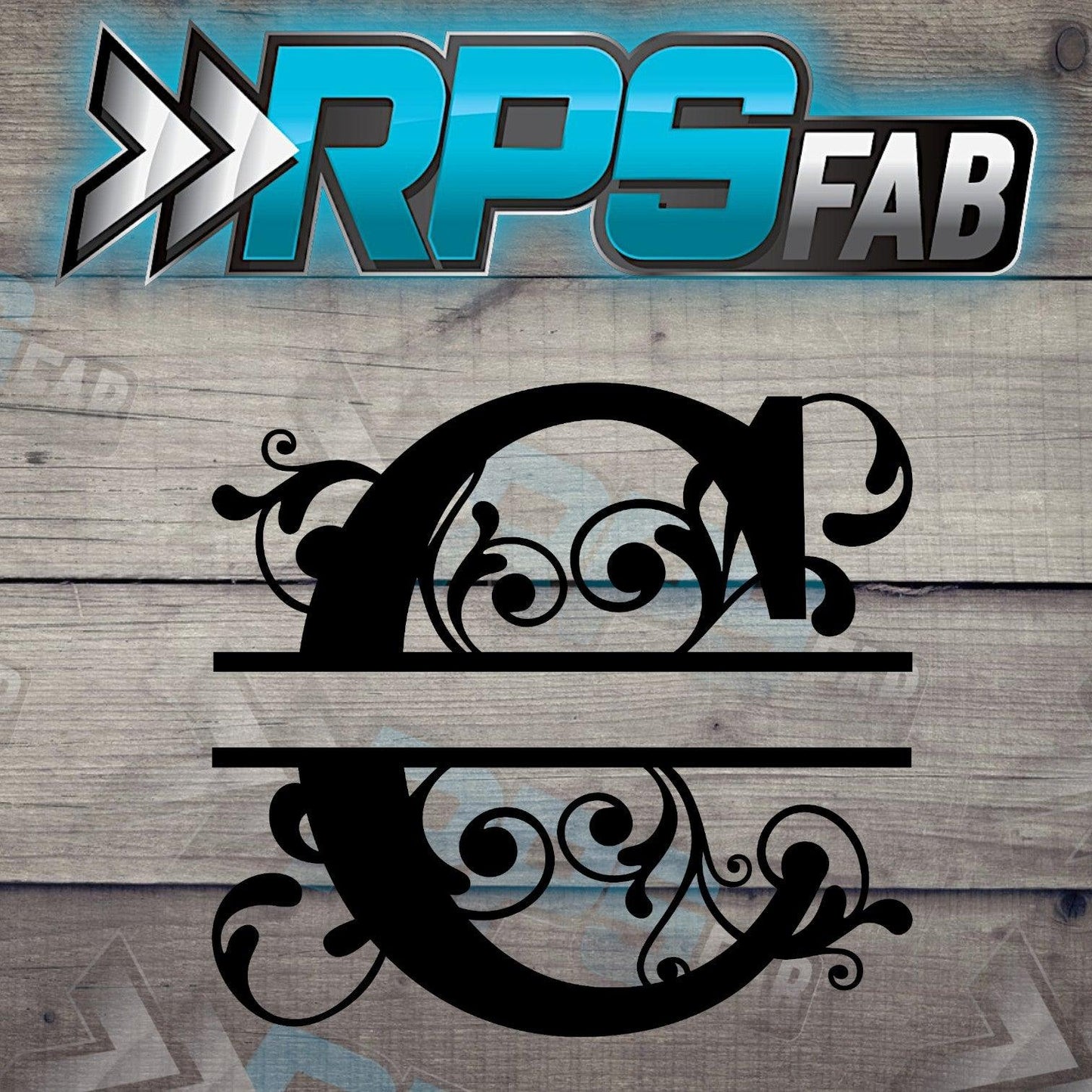 Monogram Metal Letters A-Z - RPS Fab