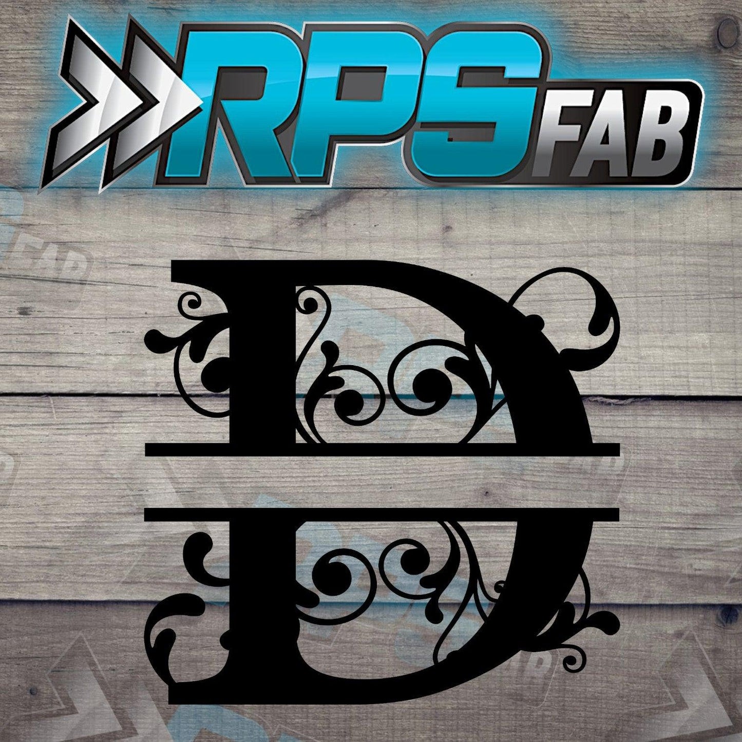 Monogram Metal Letters A-Z - RPS Fab