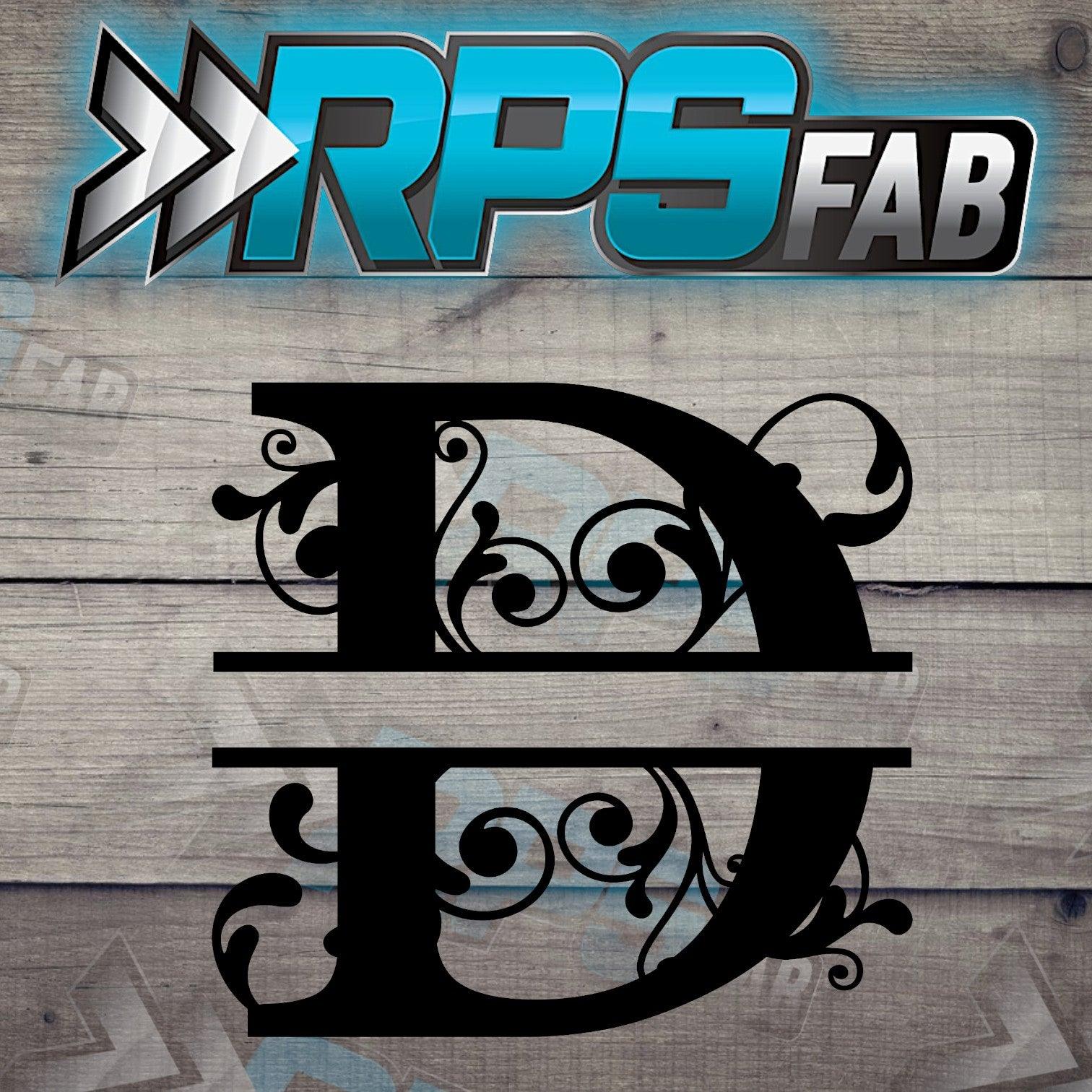 Monogram Metal Letters A-Z - RPS Fab