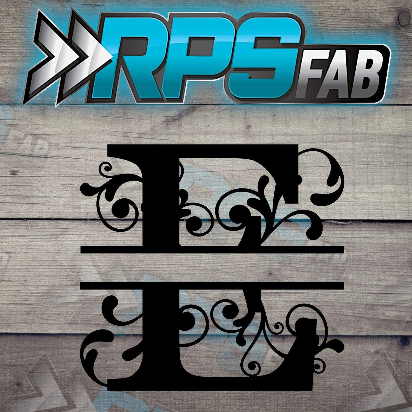 Monogram Metal Letters A-Z - RPS Fab