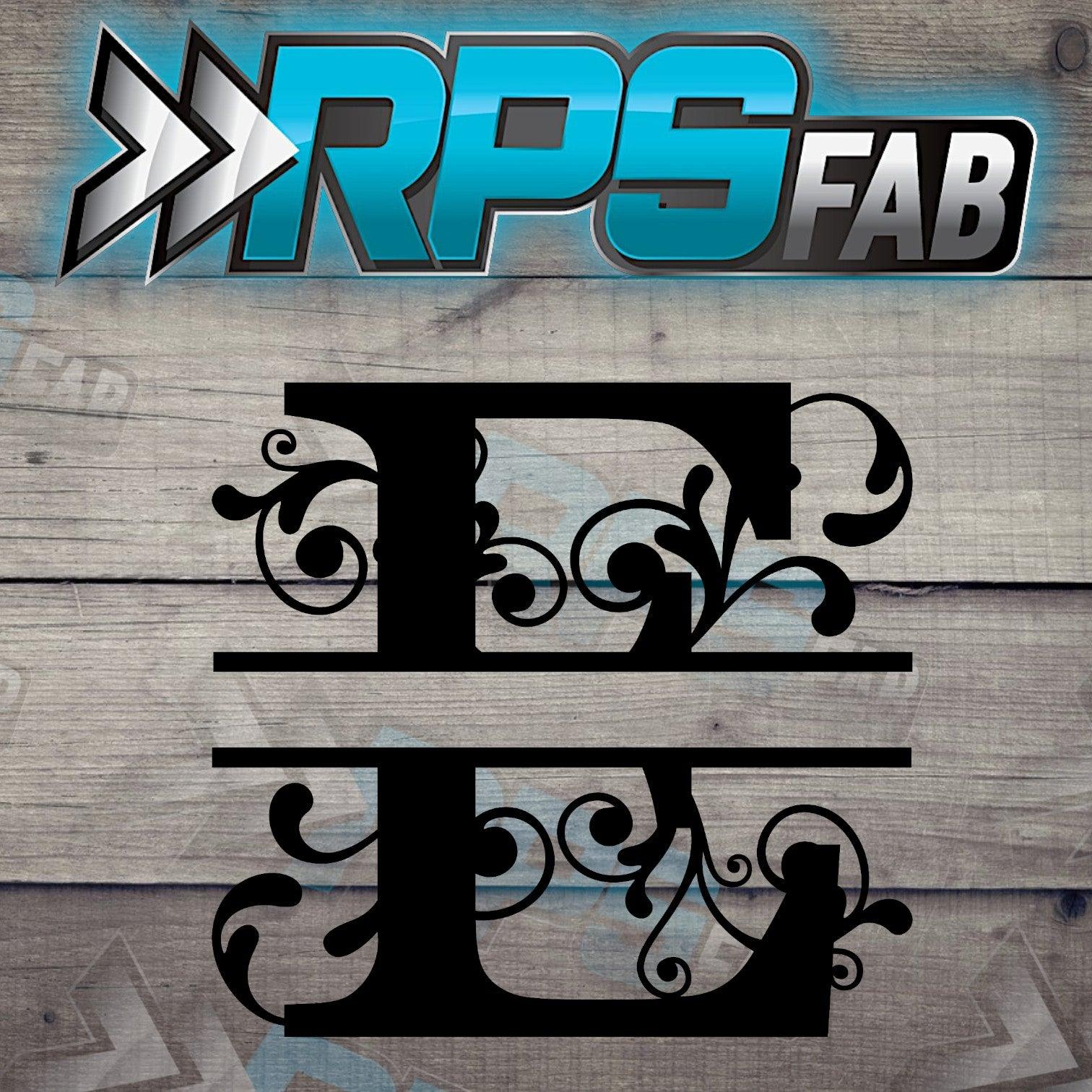 Monogram Metal Letters A-Z - RPS Fab