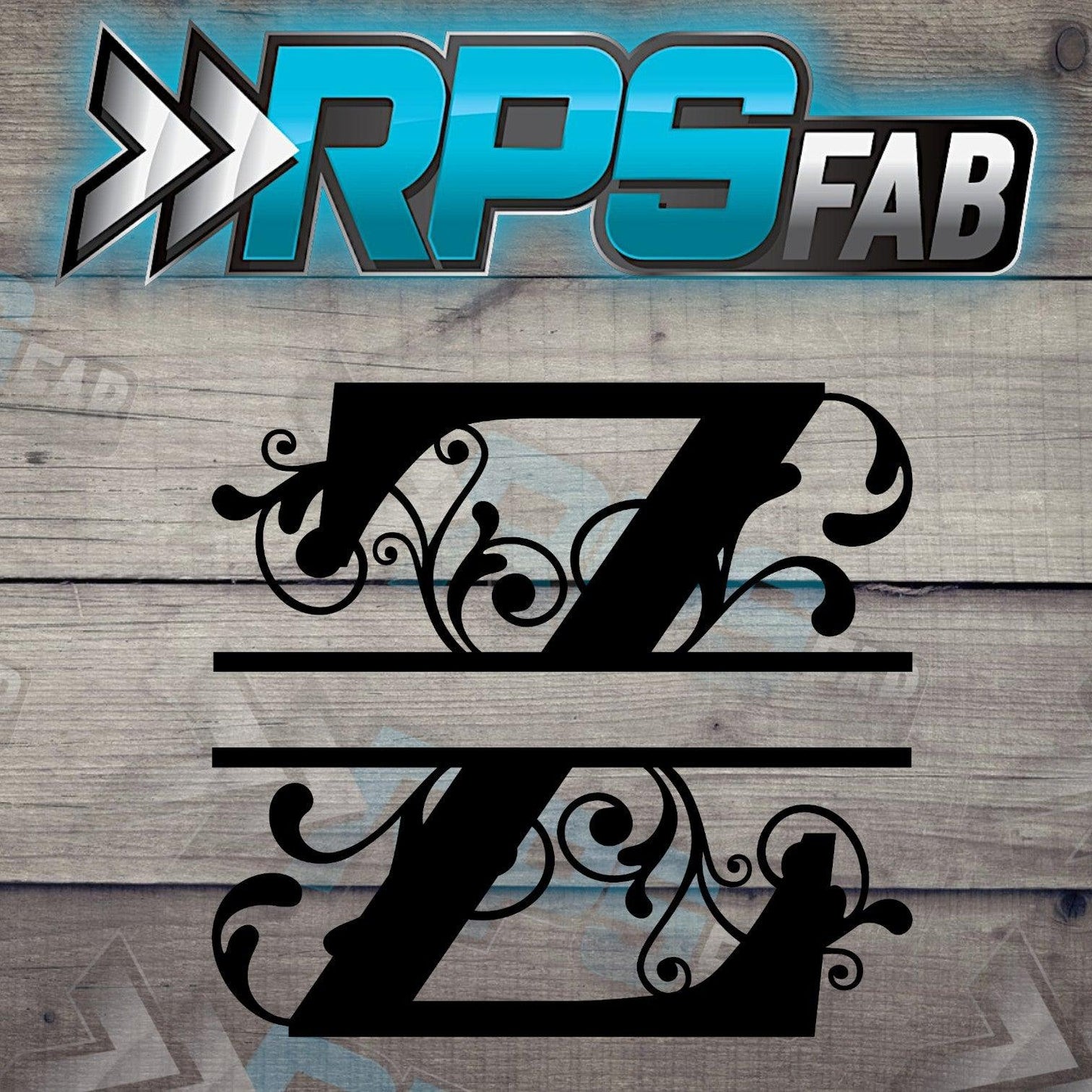 Monogram Metal Letters A-Z - RPS Fab