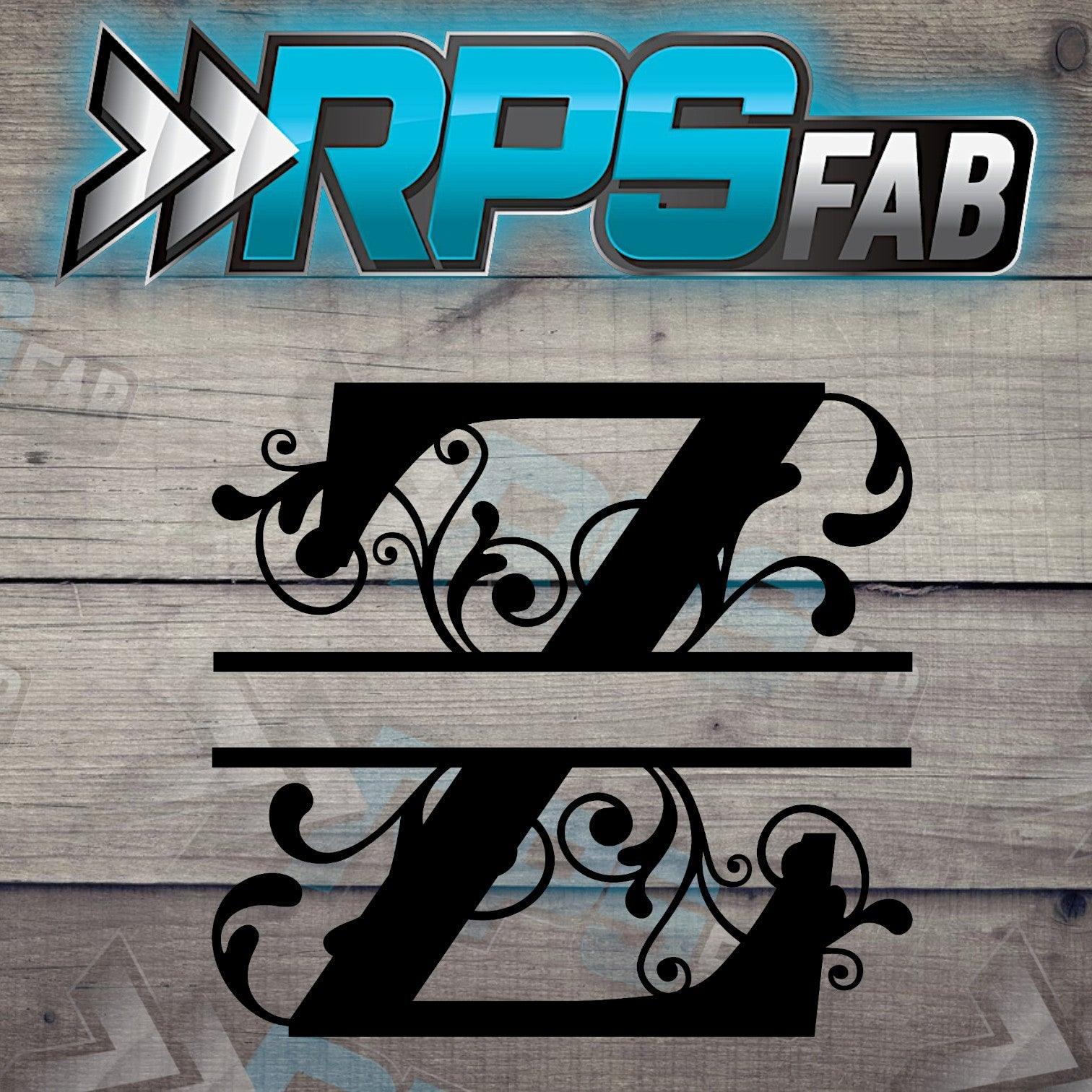 Monogram Metal Letters A-Z - RPS Fab