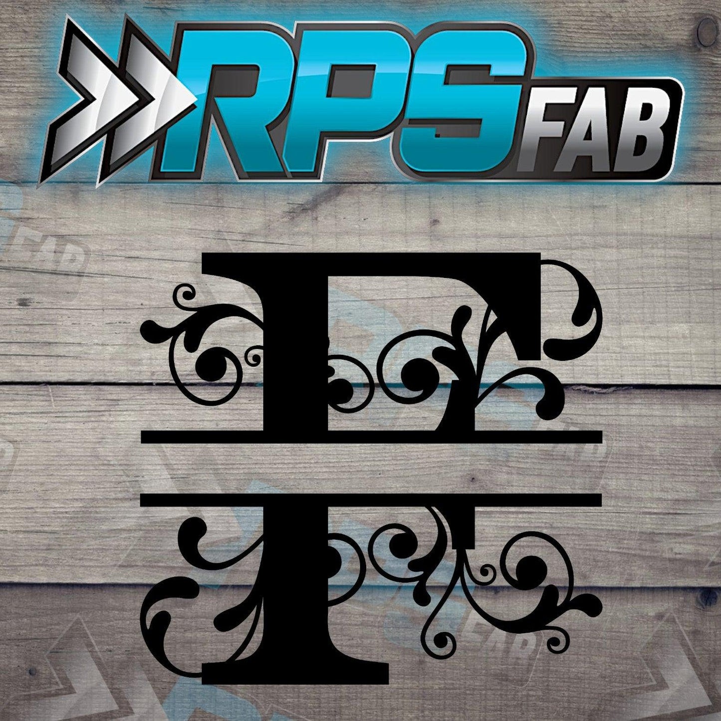 Monogram Metal Letters A-Z - RPS Fab