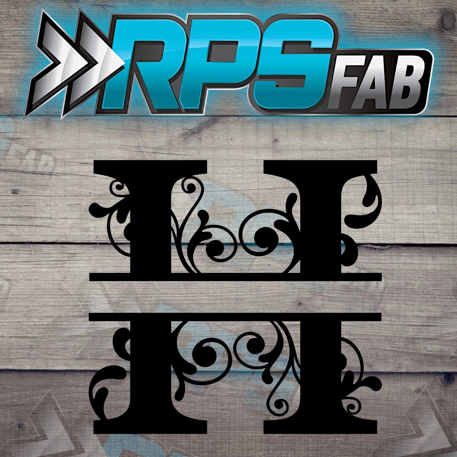 Monogram Metal Letters A-Z - RPS Fab